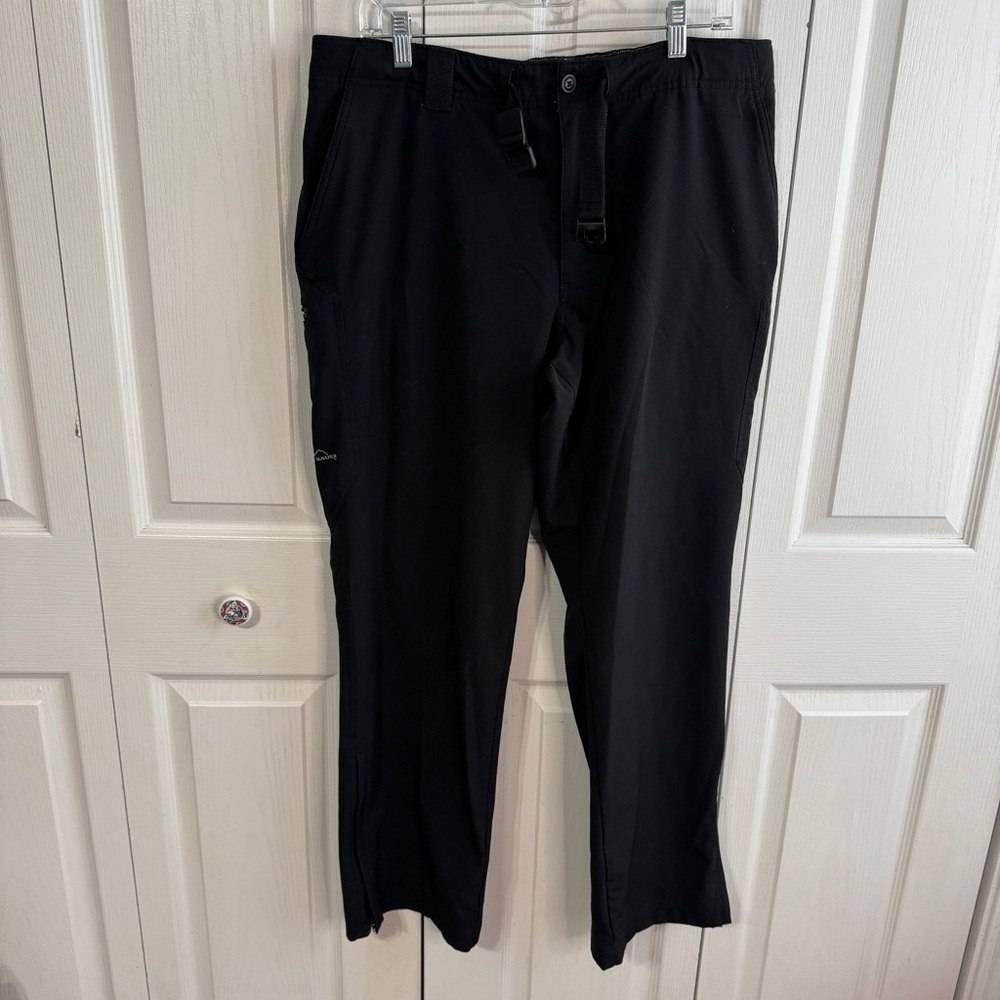 Eddie Bauer Sport black hiking utility cargo pants size large